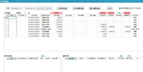 活字格定制零售企業日日結財務報告管理系統